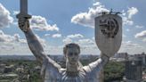 Soviet coat of arms removed from Kyiv's Motherland Monument