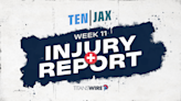 Titans vs. Jaguars Week 11 injury report: Wednesday