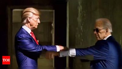 Watch: Viral spoof video of Donald Trump re-imagined as Neo from The Matrix | World News - Times of India