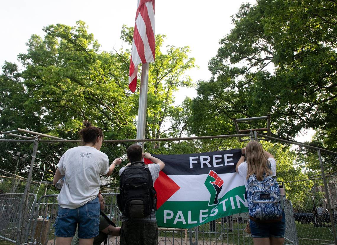 A timeline of events leading to UNC, NC State confrontations over Israel-Hamas war protests