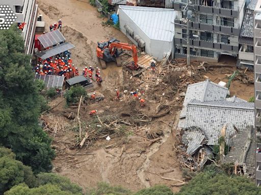 日本愛媛縣發生土石流 沖山下公寓傳3人遭活埋