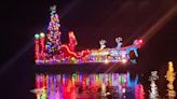 Santa on the River delights for 61st year. Here's the story behind the floating display.
