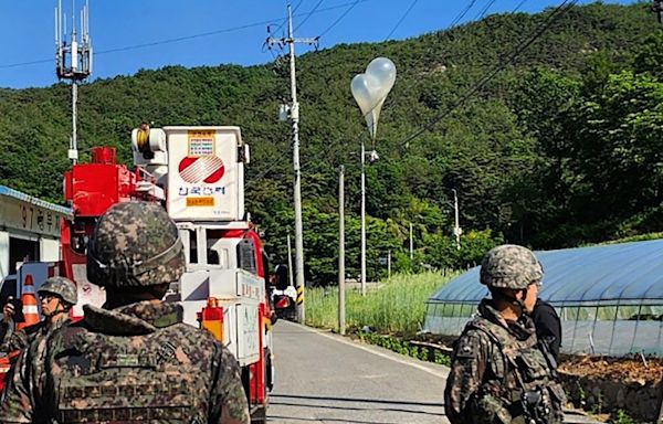 North Korea has been sending balloons full of trash into South Korea. Here's what it means.