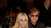 Donatella Versace Parties at Elton John AIDS Foundation Oscars Bash