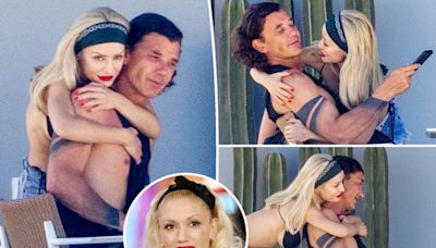 Gavin Rossdale and Gwen Stefani look-alike girlfriend Xhoana X pack on PDA during Mexico vacation