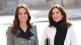 Crown Princess Mary just put her own chic spin on Kate Middleton's new favourite outfit go-to