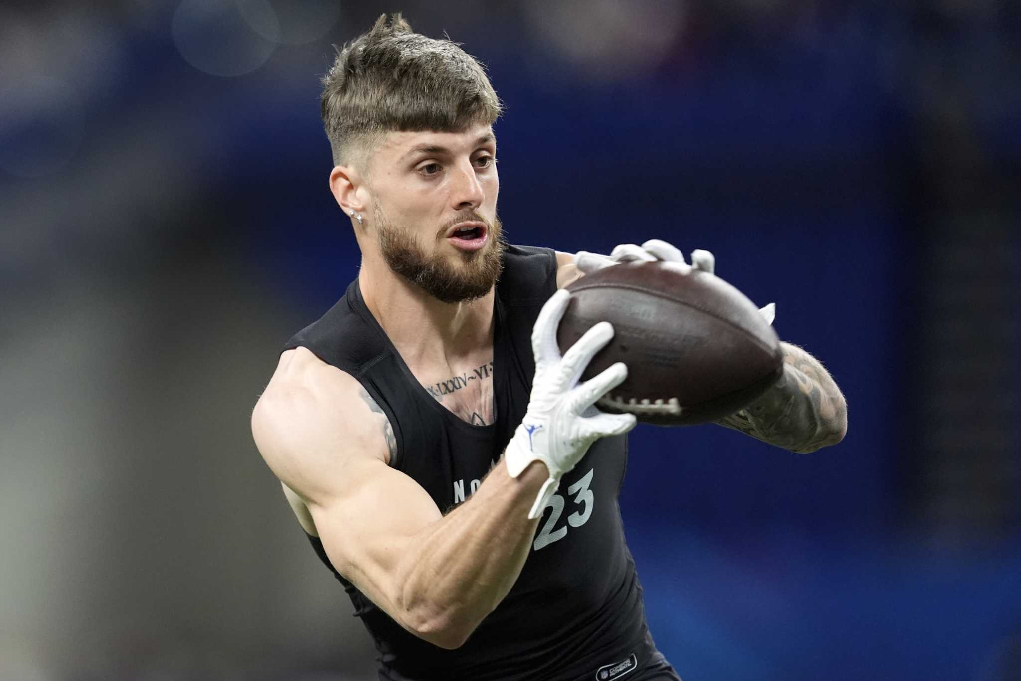 Florida's Ricky Pearsall ready to move past his famous catch and add NFL clips to his highlight reel