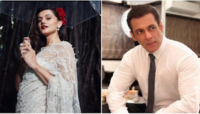 Taapsee Pannu Birthday: When Phir Aayi Hasseen Dillruba actress ‘couldn’t take her eyes off’ Salman Khan; ‘It was that crazy star-struck moment’