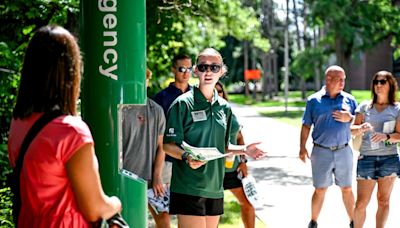 'I can see myself here:' Green and White Day allows prospective students to explore MSU