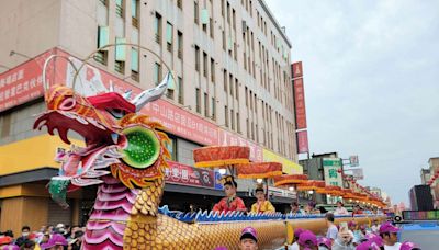 北港天宮迎媽祖！ 「金色龍鳳閣」壓軸遶境