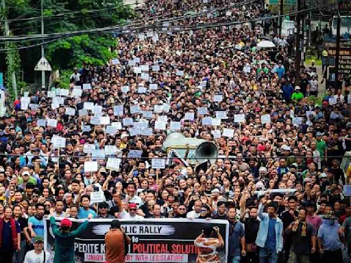 Kuki-Zo members seek split from Manipur: Massive rallies demand 'safe life in Union Territory'