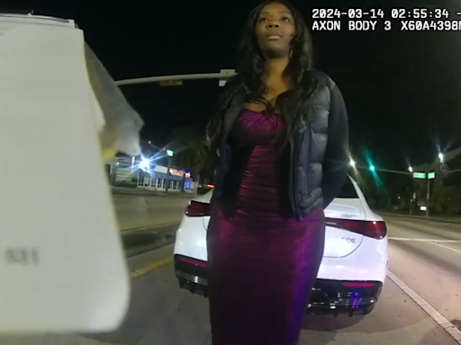 Bodycam footage show officers pulling over Miami Gardens Police sergeant charged with DUI - WSVN 7News | Miami News, Weather, Sports | Fort Lauderdale