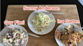 I tried 3 coleslaw recipes from Guy Fieri, Ina Garten, and Sunny Anderson, and the best one called for raisins and apples