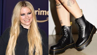 Avril Lavigne Dons Classic Dr. Marten Boots at 2024 Academy of Country Music Awards