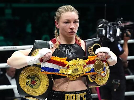 Lauren Price crowned Wales' first female boxing world champion