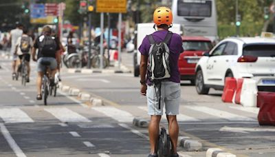 Valencia en Bici detecta altos niveles de contaminación en Colón, Ciutat Vella y Peris y Valero