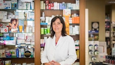 María José Jiménez, farmacéutica en Peralta, se lamenta de la interinidad de los médicos