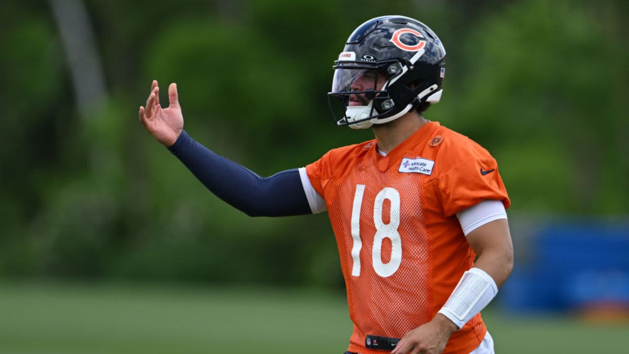 Caleb Williams the receiver? Takeaways from the first practice at Chicago Bears training camp
