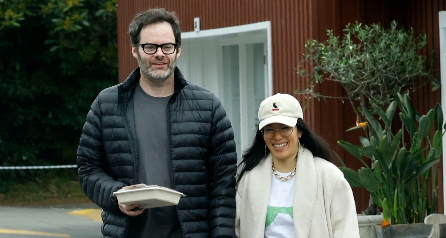 Bill Hader & Girlfriend Ali Wong Hold Hands on Breakfast Date