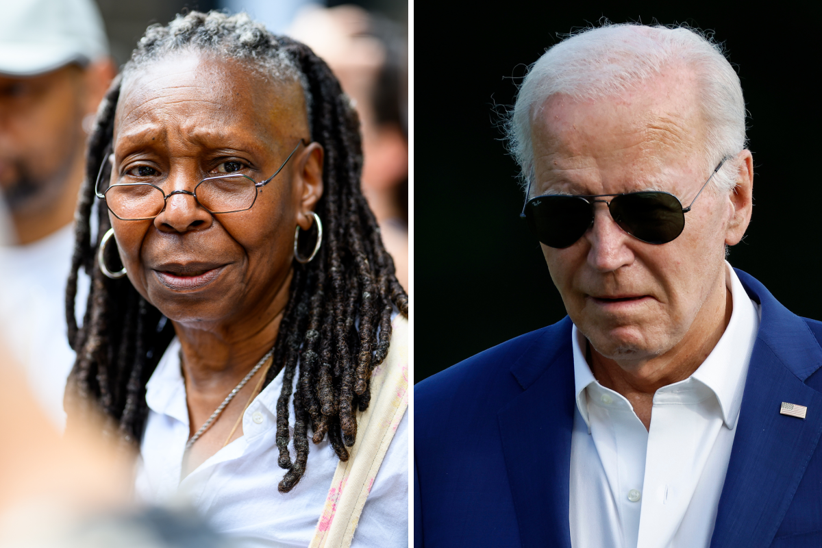 Whoopi Goldberg says she'd vote for Biden even if he 'pooped his pants'