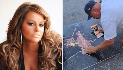 Vandalizan estrella de Jenni Rivera en el Paseo de la Fama de Hollywood: Chiquis reacciona