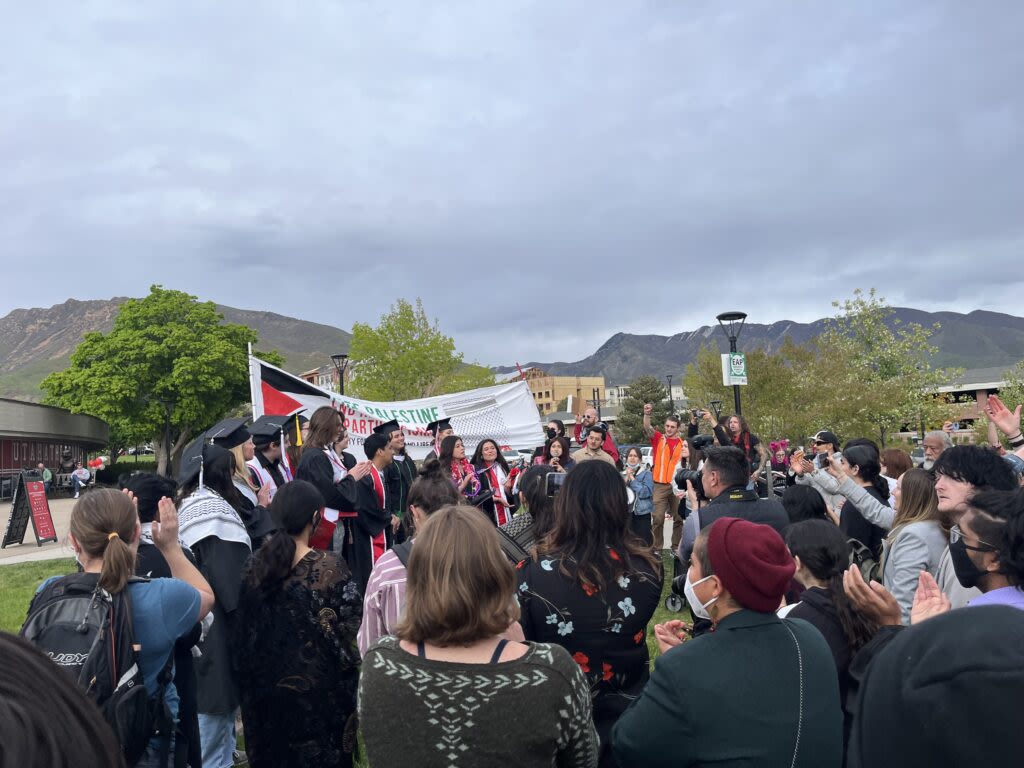 One more pro-Palestinian protester arrested on University of Utah commencement day