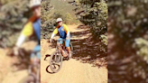 Dirt Biker Schools Mountain Biker On Trail Access: "You're Wrong"