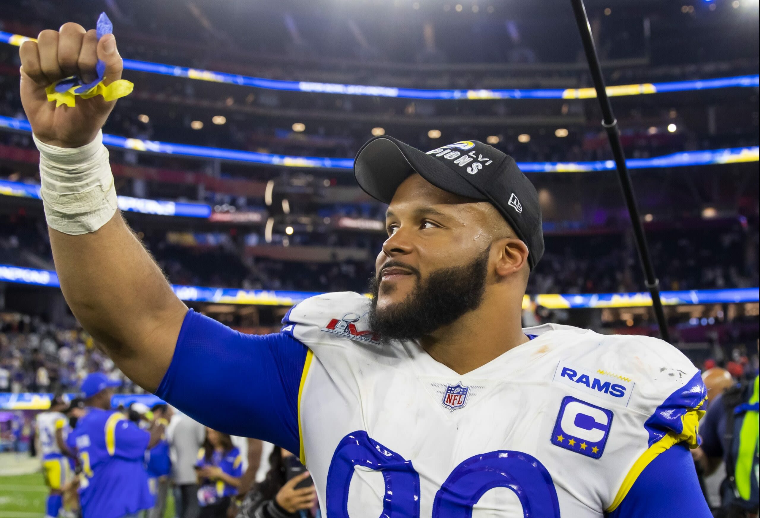 The Rams have taken a Moneyball approach to replacing Aaron Donald