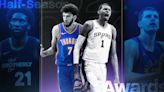 NBA Half Season Awards: Joel Embiid, Nikola Jokić neck and neck for MVP honors