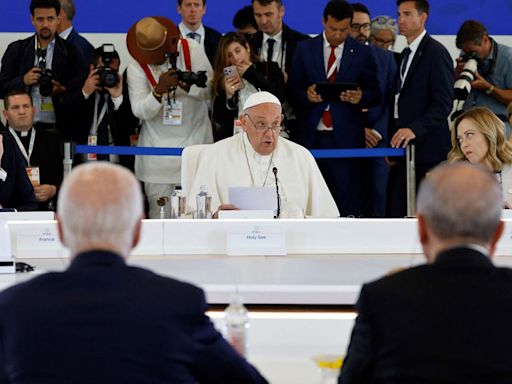 El Papa en el G7 sobre la inteligencia artificial