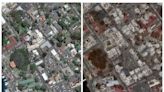 Before-and-after satellite photos show how Maui's wildfires have turned a coastal town into ash