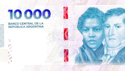 Argentina lanza un nuevo billete de máxima denominación ante una inflación de casi 300%