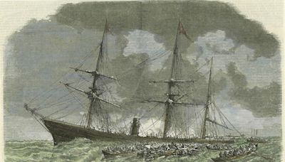 Steamship that sunk in 1856 with 132 on board discovered in Atlantic, 200 miles from shore