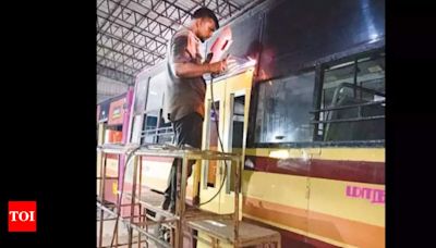 MTC closes door on footboard stunts | Chennai News - Times of India