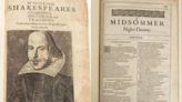 Rare books, historical documents, original copies of Shakespeare plays up for auction in Atlanta