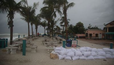 Tropical Storm Debby expected to rapidly strengthen to a Category 1 hurricane and could bring historic rainfall to Southeast