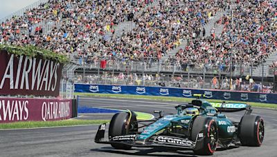 Alonso tops Formula 1 practice in Canada after storms