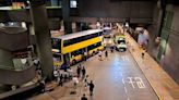 藍田站交通交滙處 男童被巴士撞捲入車底