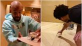 ‘We’re selling the house’: Will Smith and son Trey capture tarantula in California home