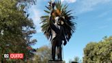 Así quedó el monumento a Eloy Alfaro tras ser vandalizado, en Quito