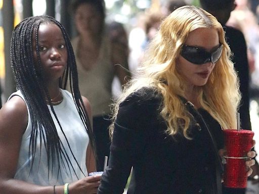 Madonna spotted on rare outing with daughter Estere, 11, in NYC