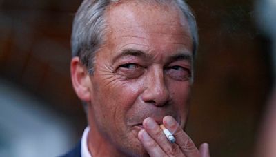 Inside the Spectator summer party: Nigel Farage pleased with himself