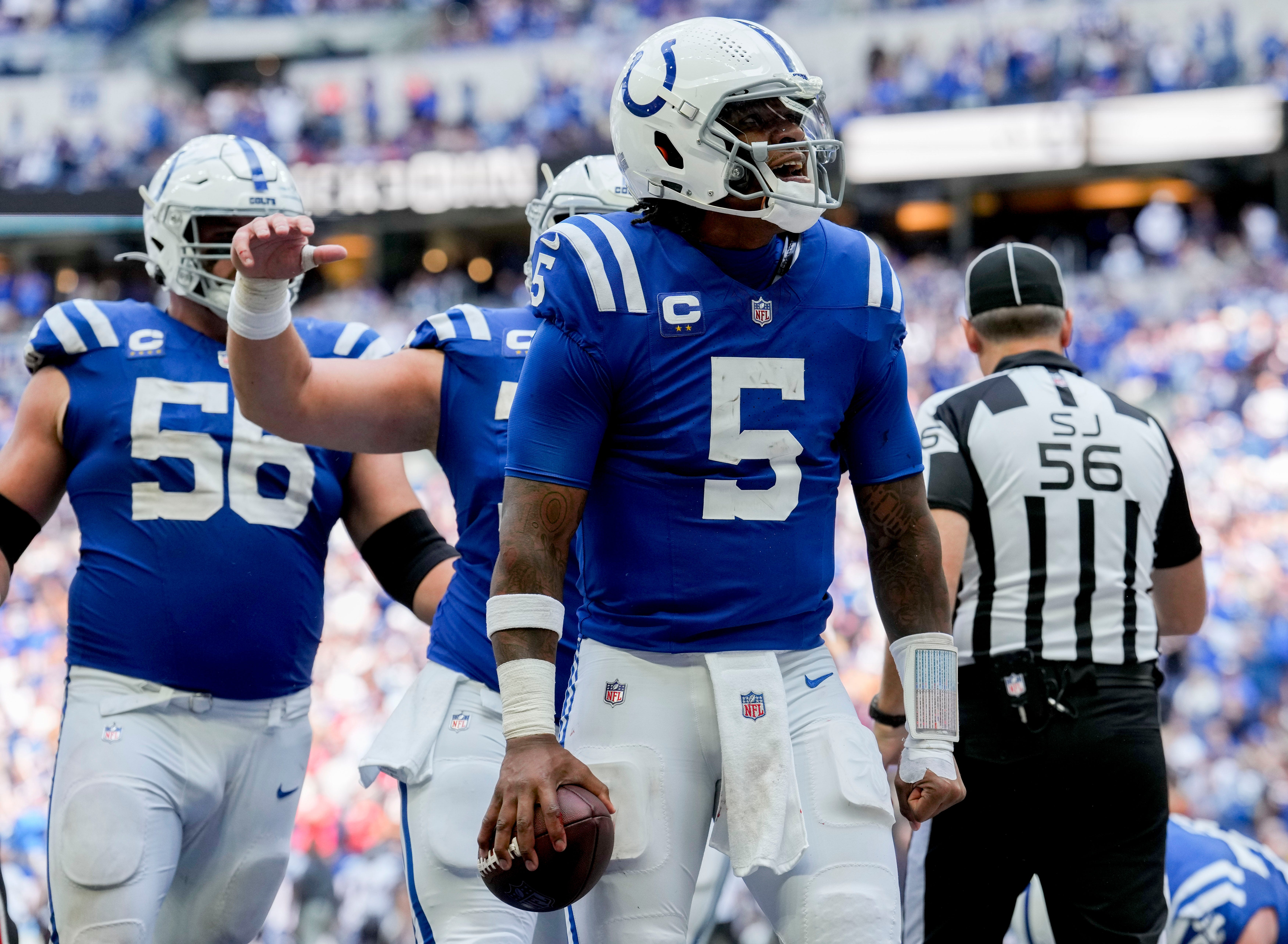 How did Colts QB Anthony Richardson play against the Texans in Week 1?