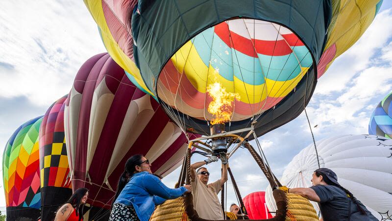 Photo gallery: Up, up and away with the Sandy balloon festival