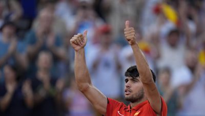 Olympic tennis: Carlos Alcaraz says he's been dealing with a groin muscle problem since Wimbledon