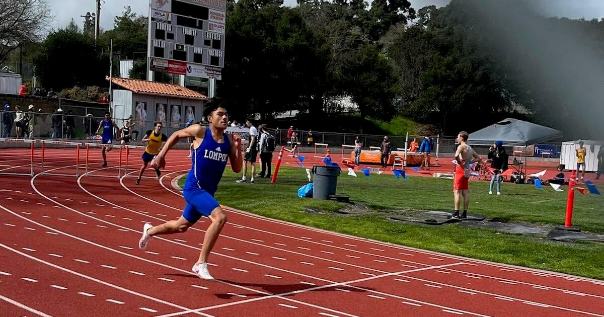 Lompoc hurdler Damien Adams qualifies for USATF Junior Olympics