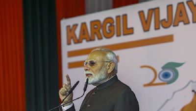 In Kargil, PM Modi triggers first blast of Shinkun La tunnel, defends Agnipath, slams Pakistan