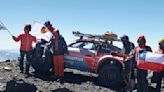 Porsche 911 Carrera sets altitude record on a Chilean volcano