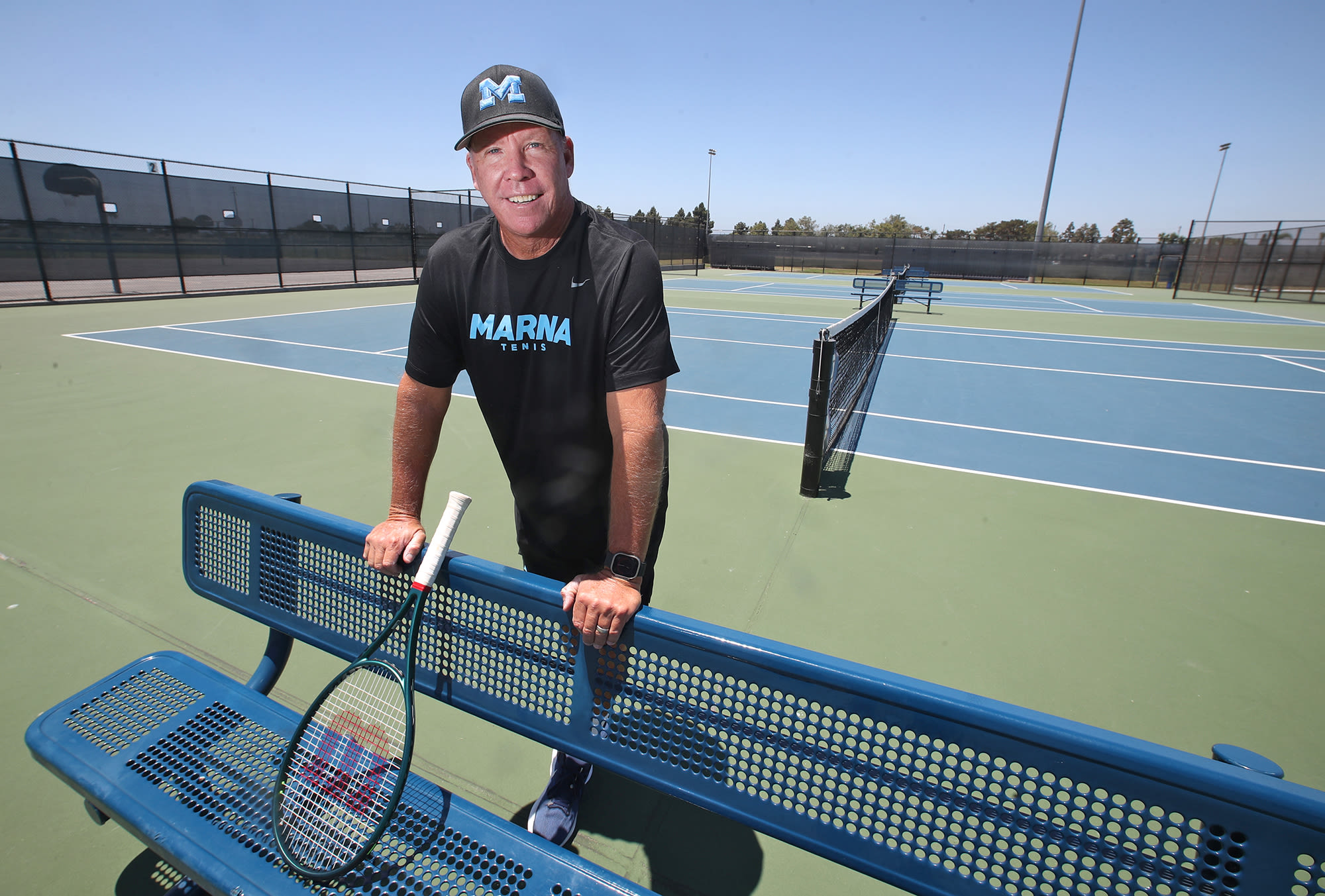 Resurfaced courts have literally paid off for Marina tennis program