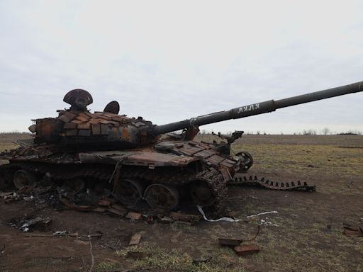 Russia approaches grim milestone in reported tank losses